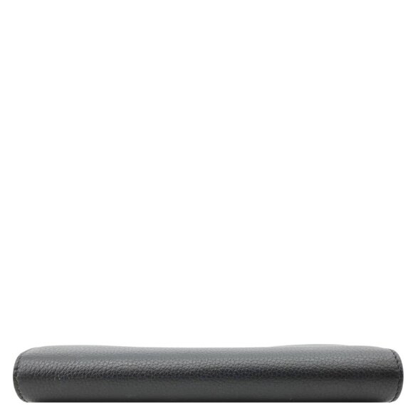 Christian Dior  Saddle Oblique Jacquard Leather Wallet Black - Picture 4 of 10